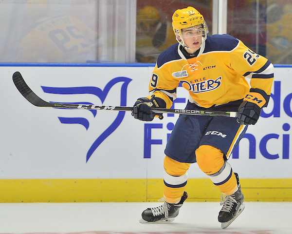 Chad Yetman of the Erie Otters. Photo by Terry Wilson / OHL Images.
